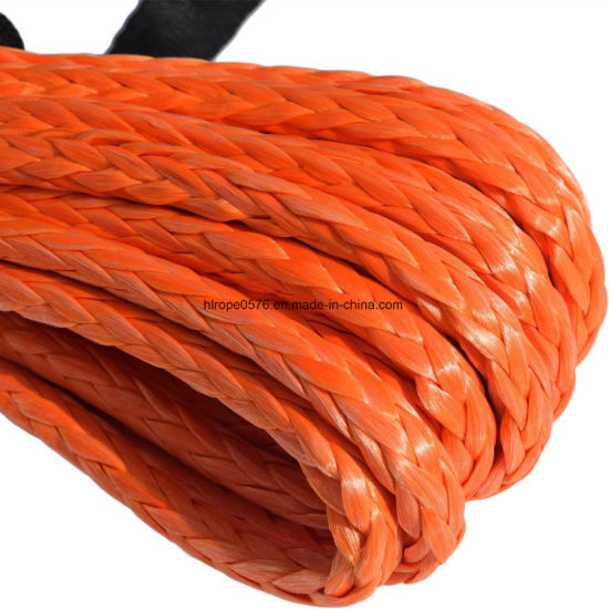 强力纤维绞车绳Hmwpe绳系泊绳