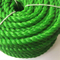 8mmx50m绿色扭曲聚丙烯绳浮动PP绳船绳帆船露营安全线晾衣绳