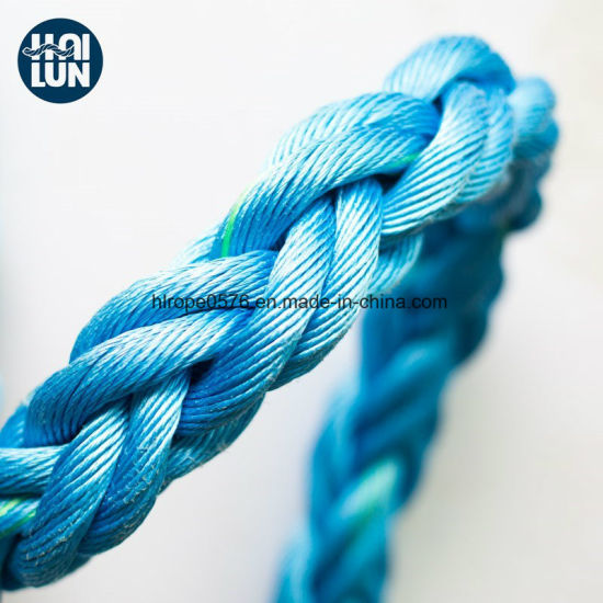 高密度蓝色PP绳船用绳
