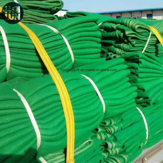 绿色HDPE塑料建筑遮阳安全网